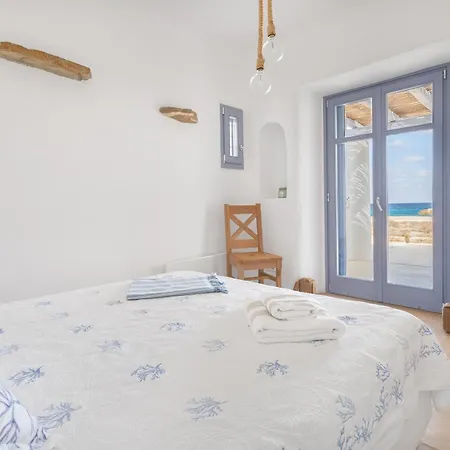 Seaside 5bdr Bliss In Mykonos * Merchia Beach