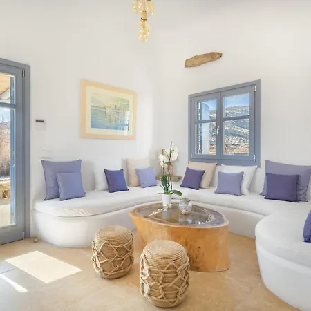 Villa Seaside 5bdr Bliss In Mykonos Merchia Beach