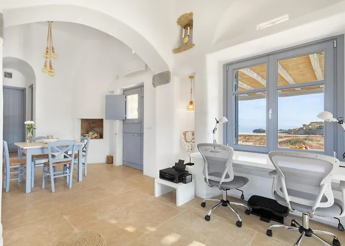 Seaside 5bdr Bliss In Mykonos * Merchia Beach