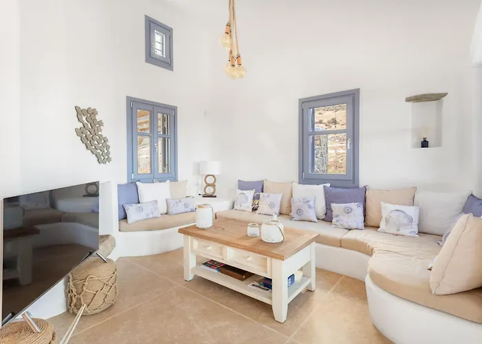 Seaside 5bdr Bliss In Mykonos Merchia Beach