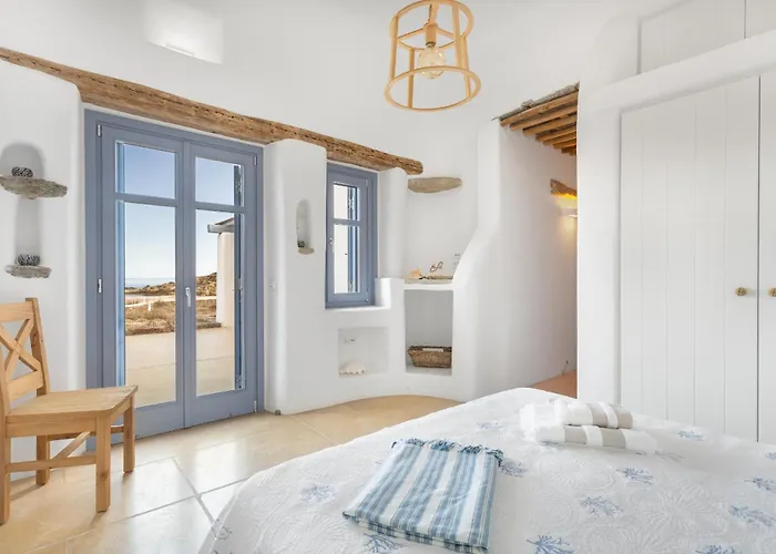 Seaside 5bdr Bliss In Mykonos Villa Merchia Beach